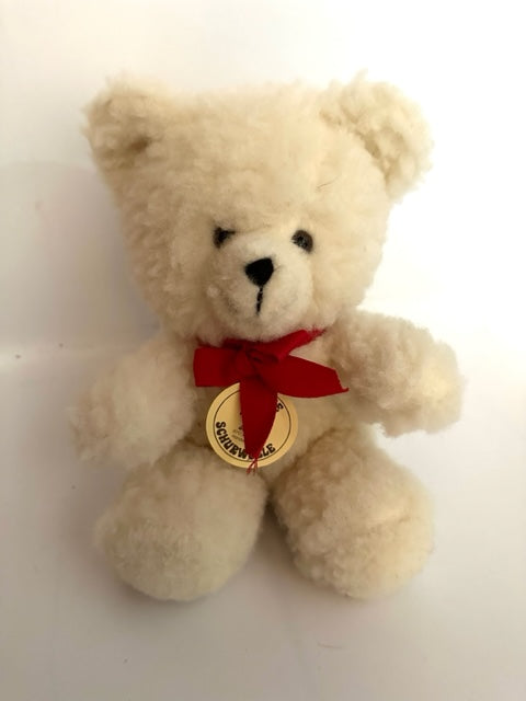 Wollbär - mittel in weiß