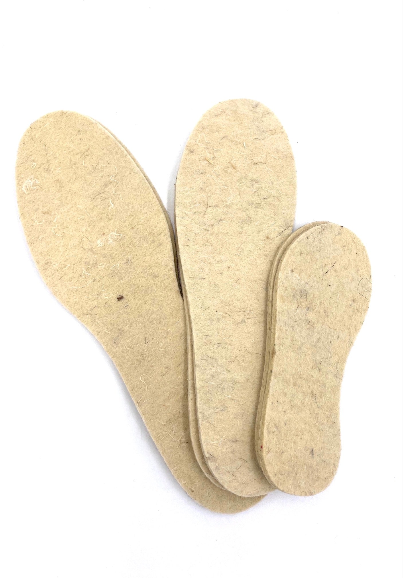 Woll-Filz-Einlegesohlen