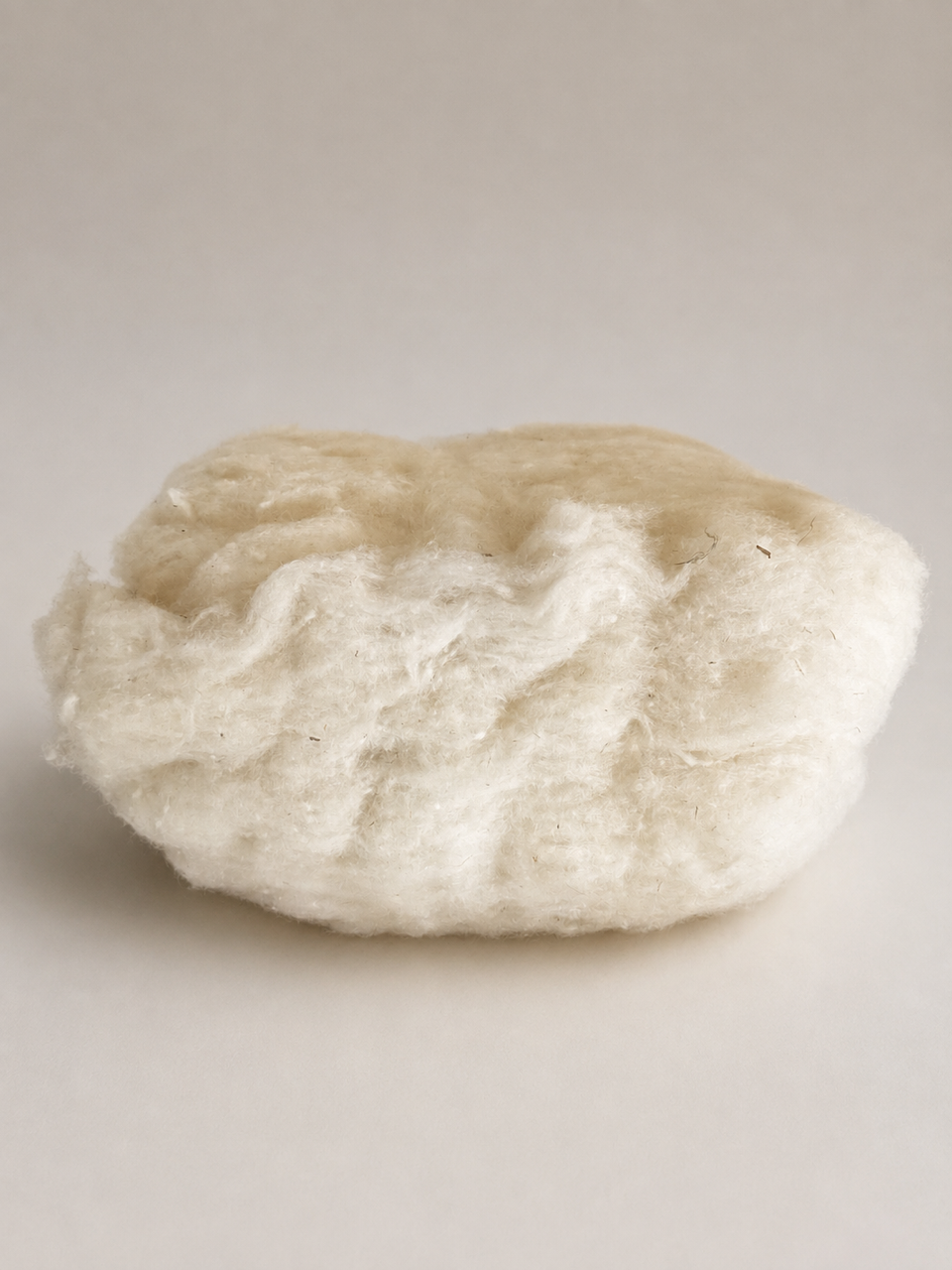 Füll-/Spinn-/Filzwolle, 500g., wollweiß