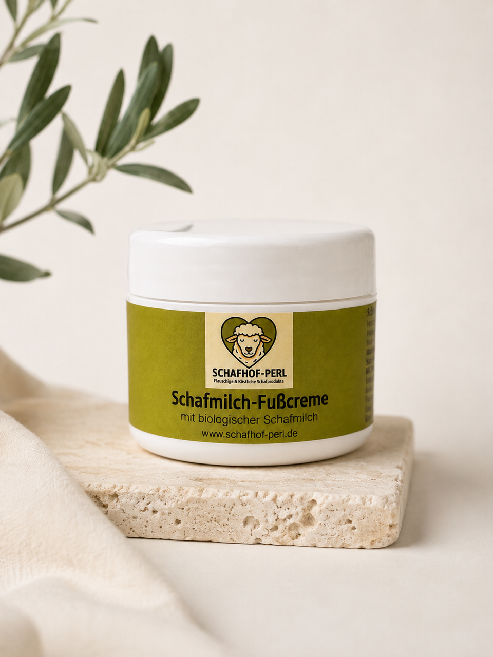 Schafmilch-Fußcreme