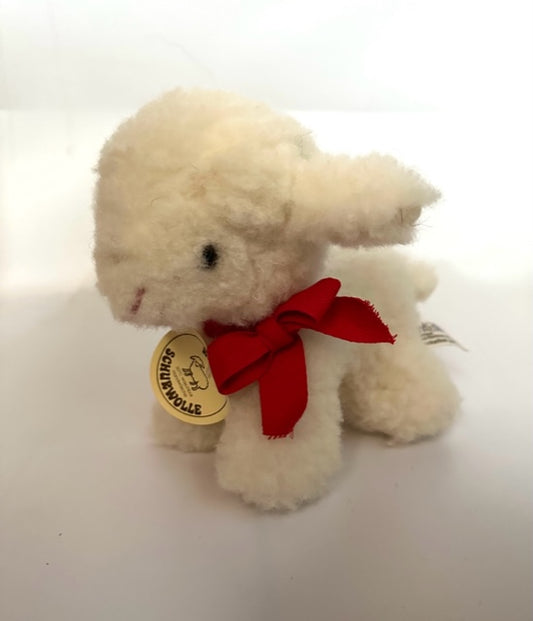 Wollschaf - klein in weiß