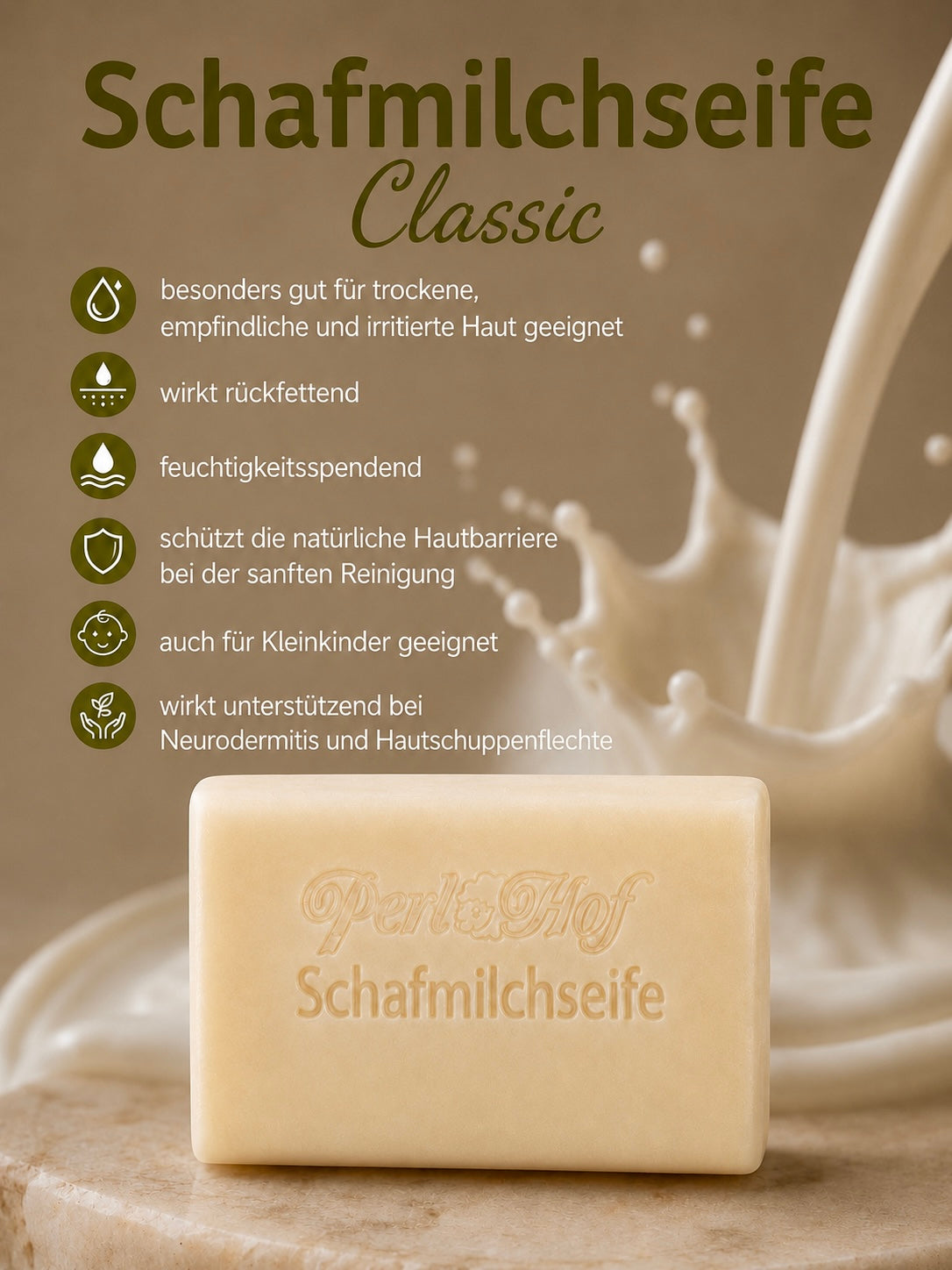 Schafmilchseife Classic