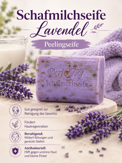 Schafmilchseife Lavendel