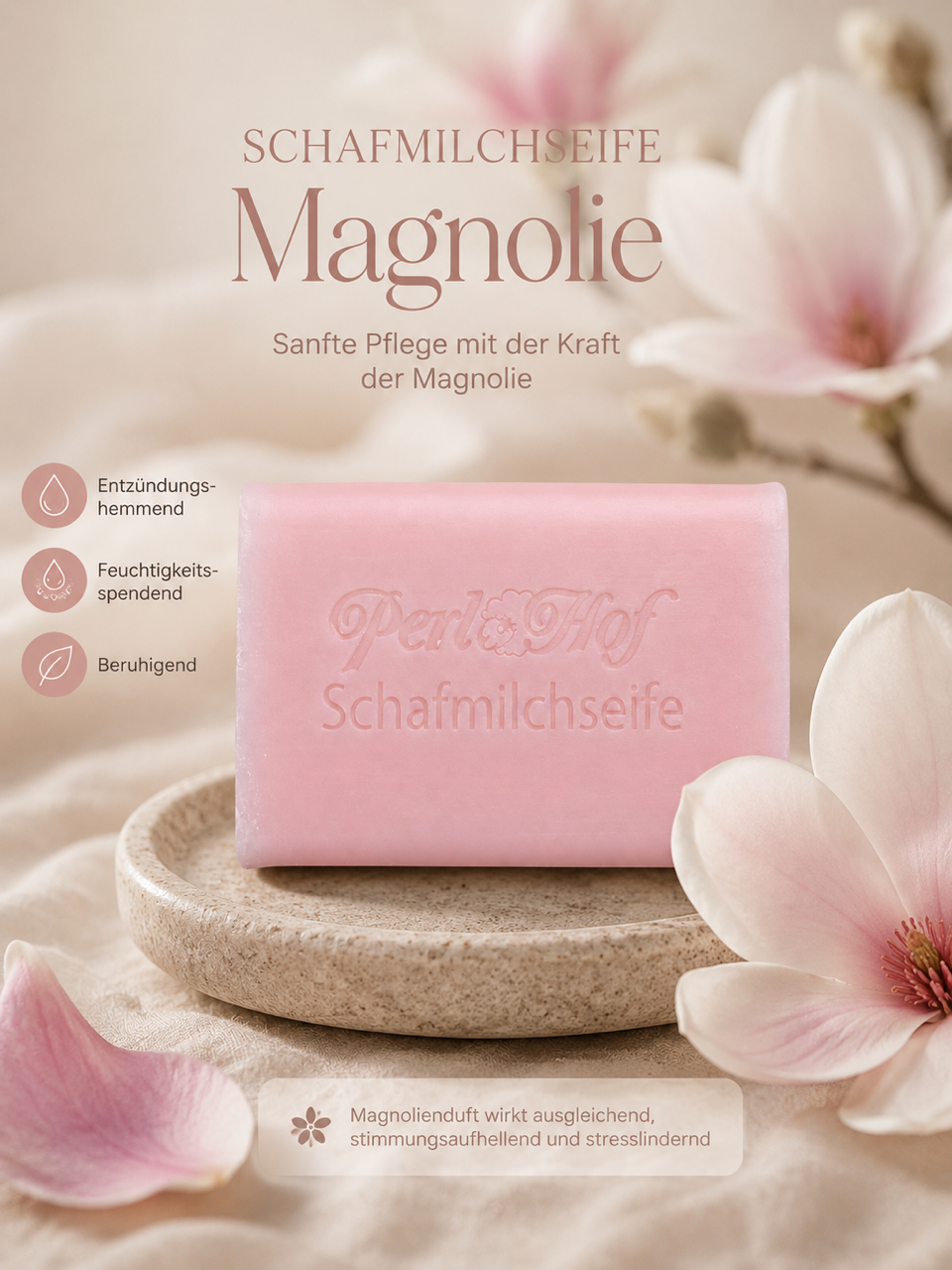 Schafmilchseife Magnolie