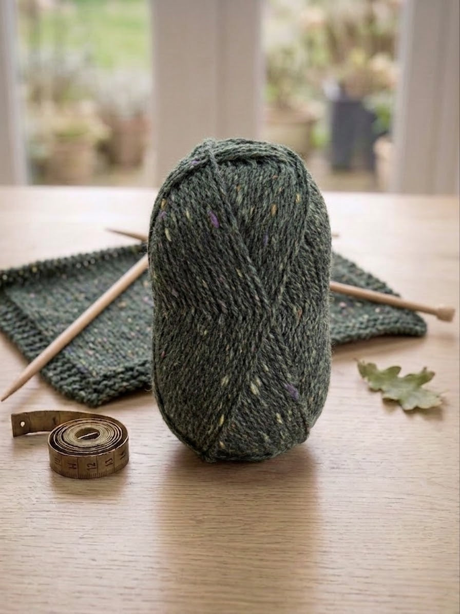 Strickwolle - Tweed, Fb. 2602
