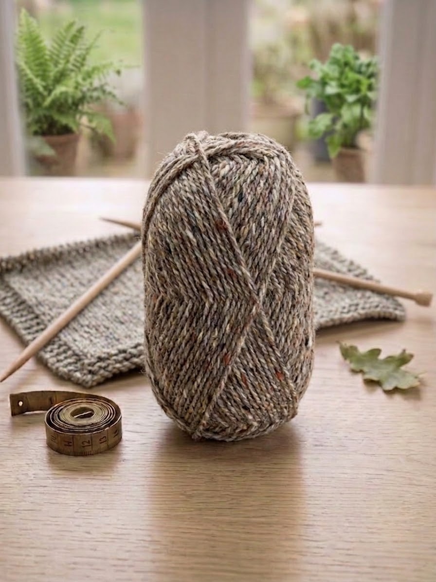 Strickwolle - Tweed, Fb. 2605