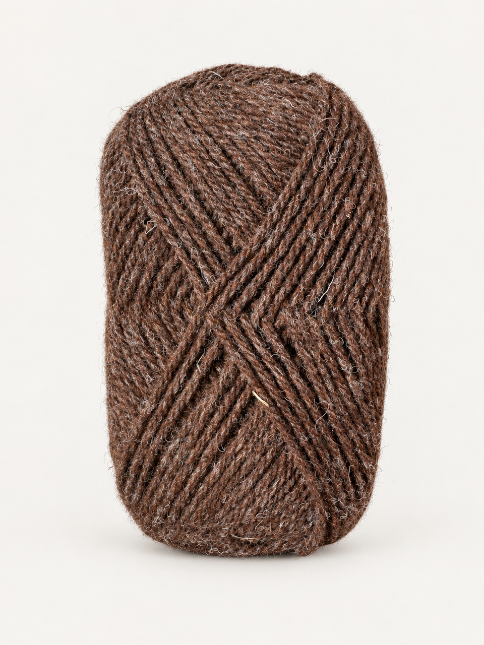 Strickwolle - dunkelbraun, Fb. 2607