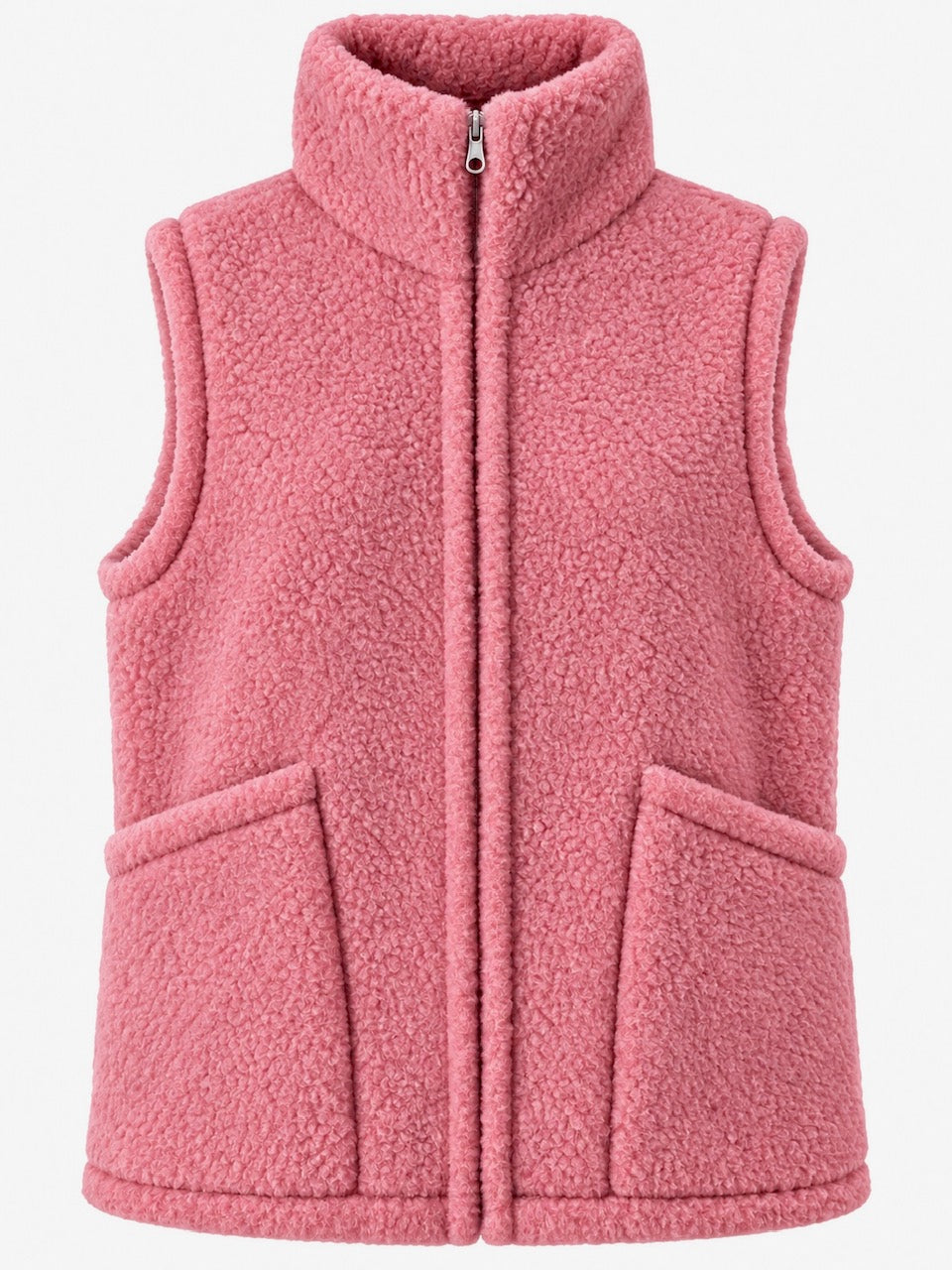 Weste Wollflor rosa
