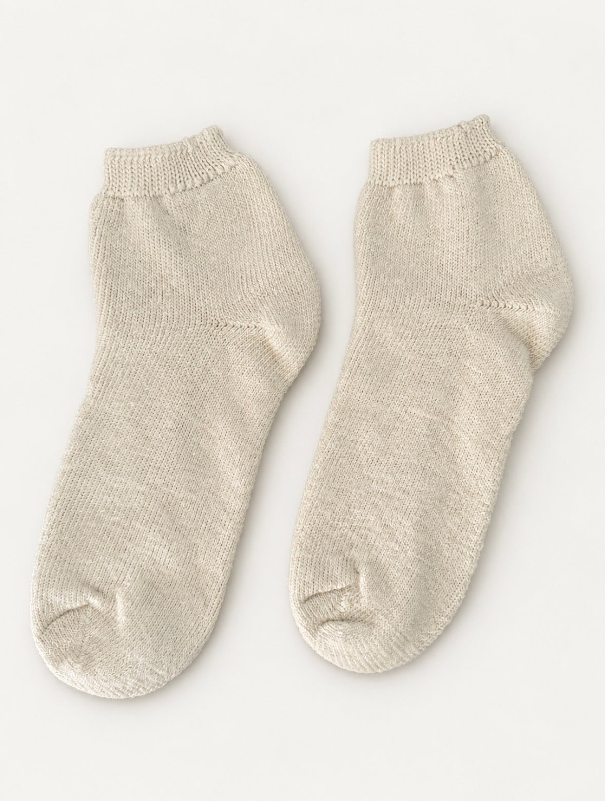 Woll-Bettsocken, wollweiß