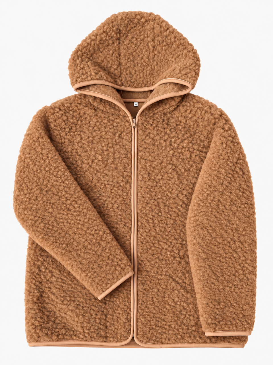 Wollfleecejacke, camel