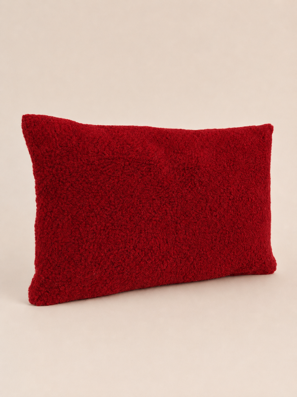 Wollkissen, 40 x 60 cm, rot