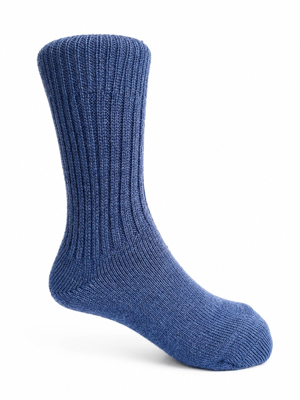 Wollsocken MS, jeansblau