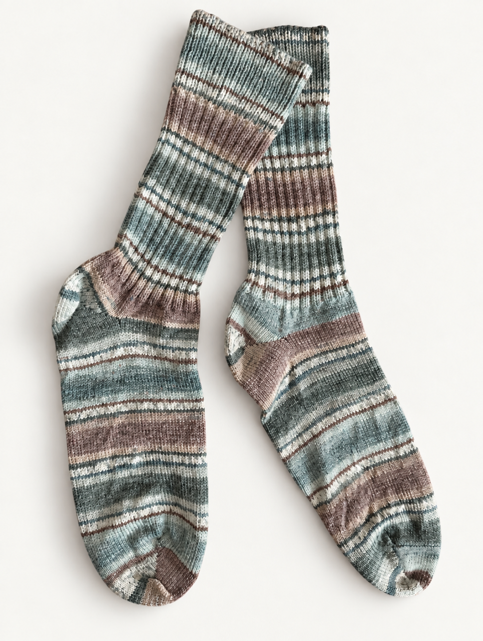 Wollsocken Musterstrick GBW