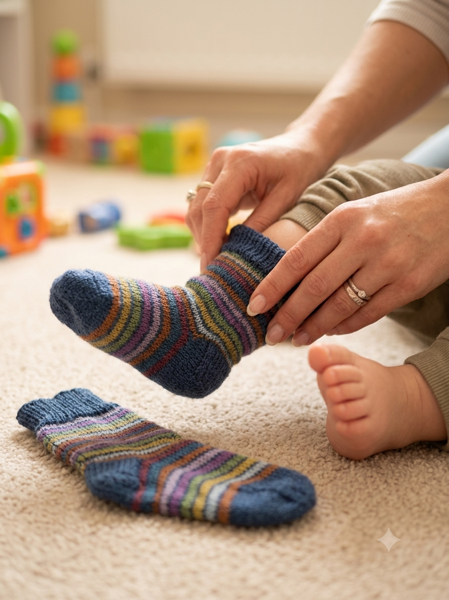 Wollsocken WolkeKI