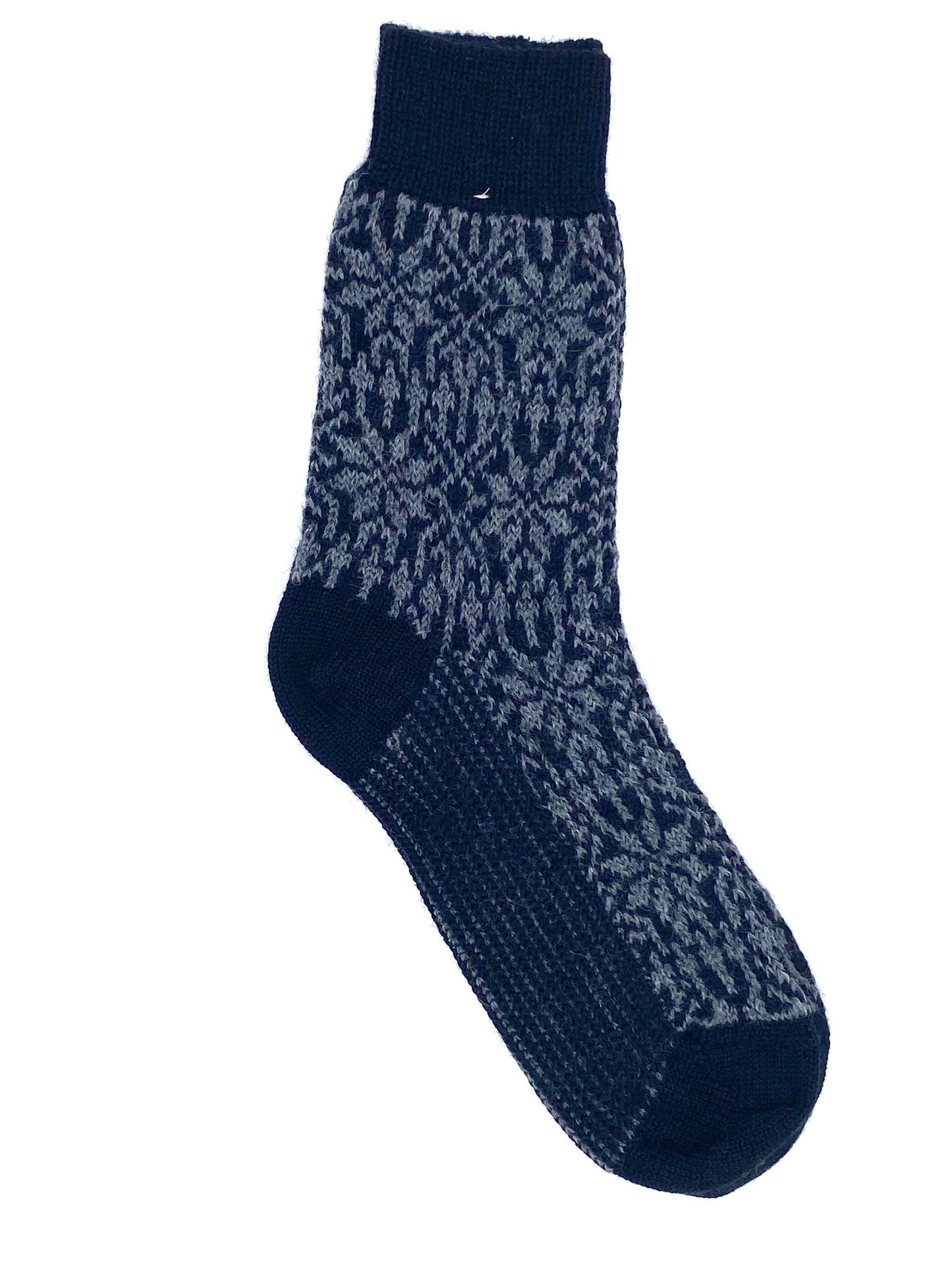 Schafwollsocken - Norweger Muster