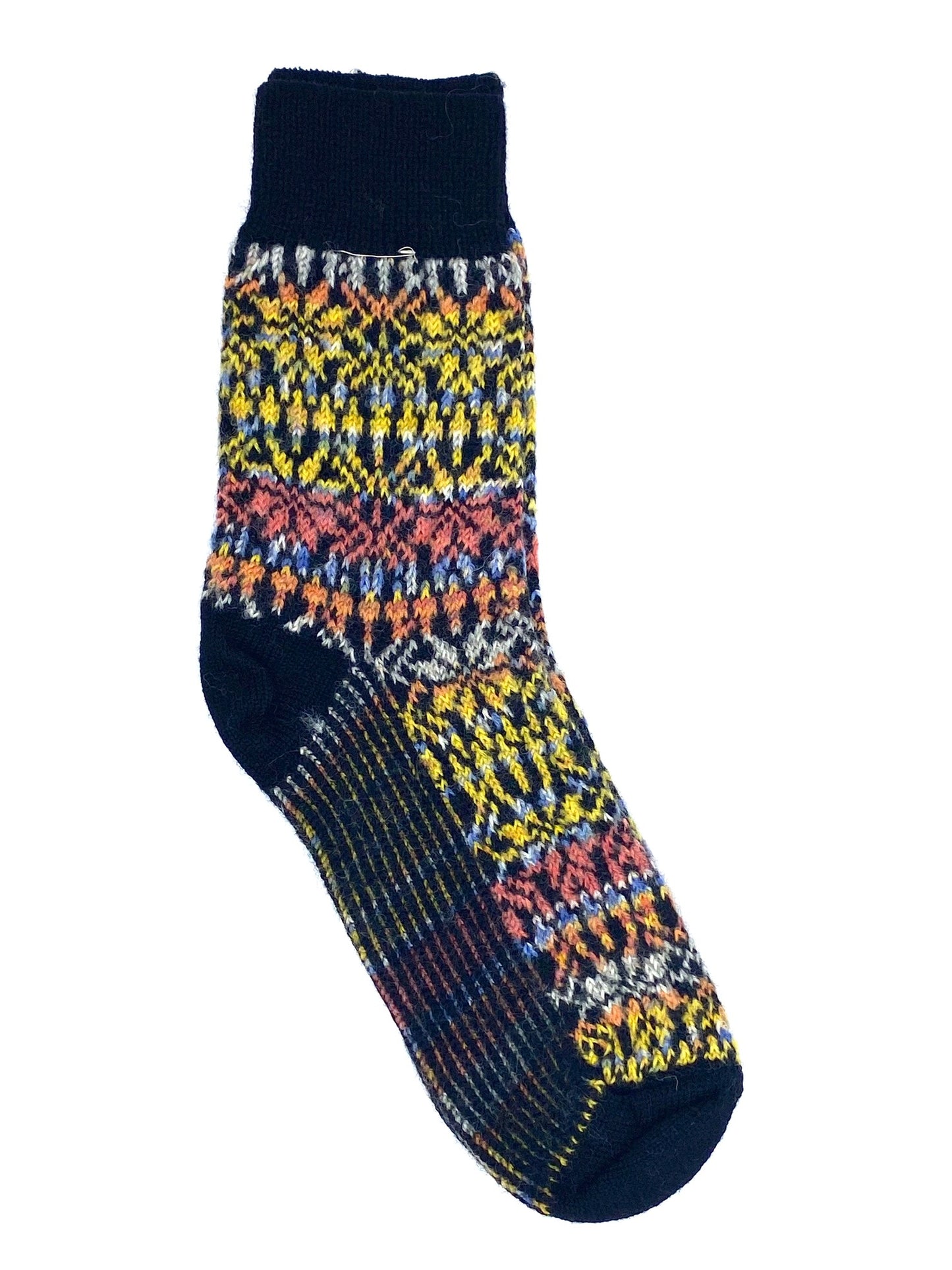 Schafwollsocken - Norweger Muster