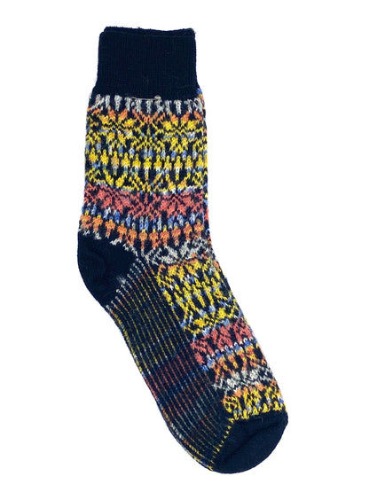 Schafwollsocken - Norweger Muster