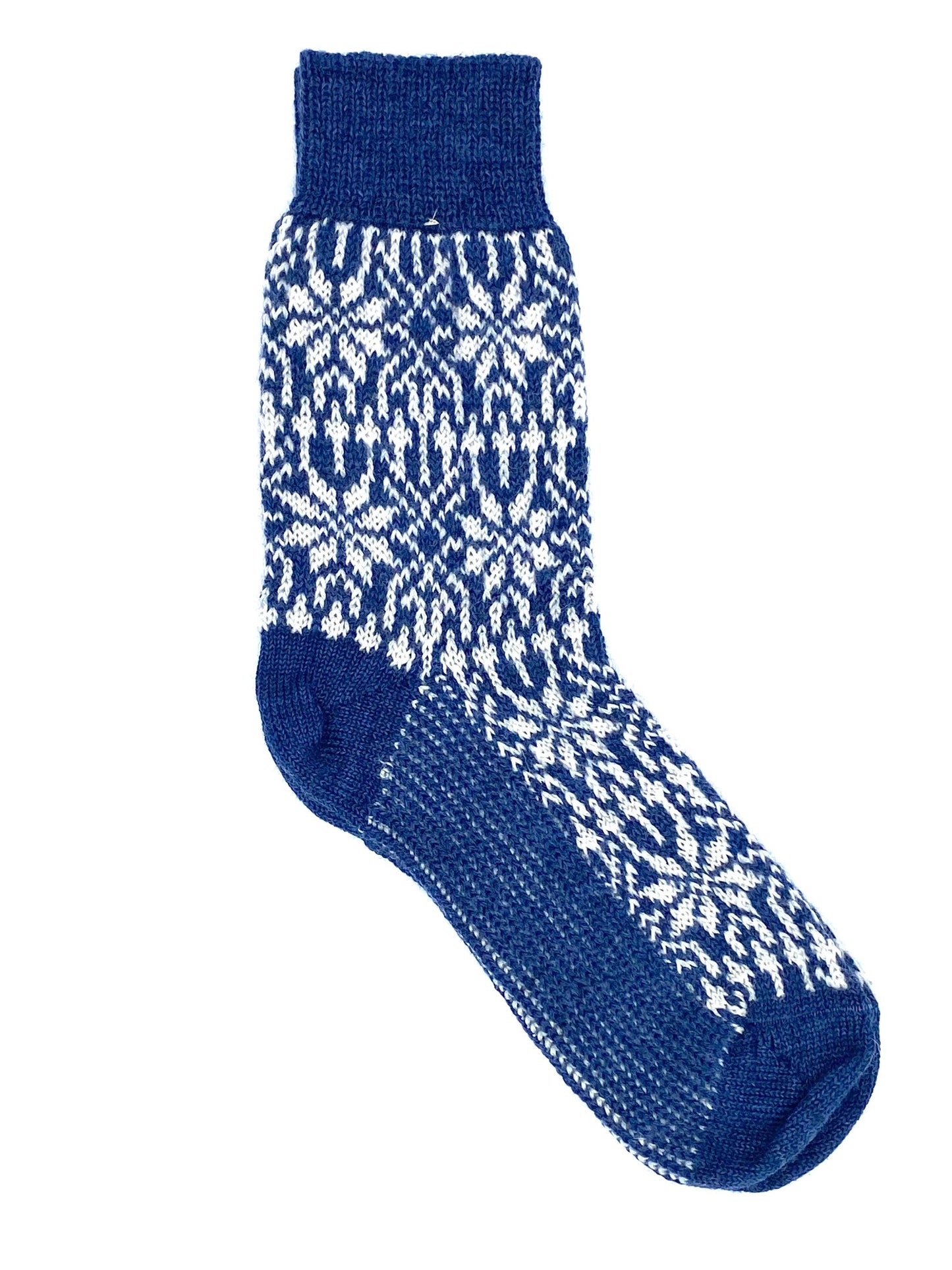 Schafwollsocken - Norweger Muster